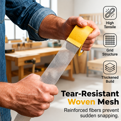 High-Tack Double-Sided Mesh Tape