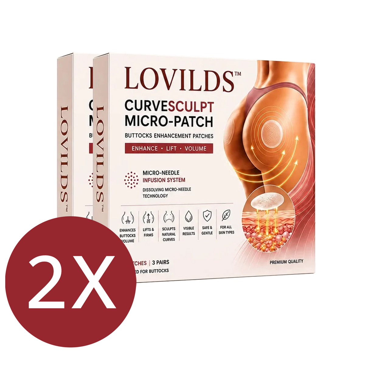 CurveSculpt Micro-Patch Firm • Smooth • Sculpt Curves-