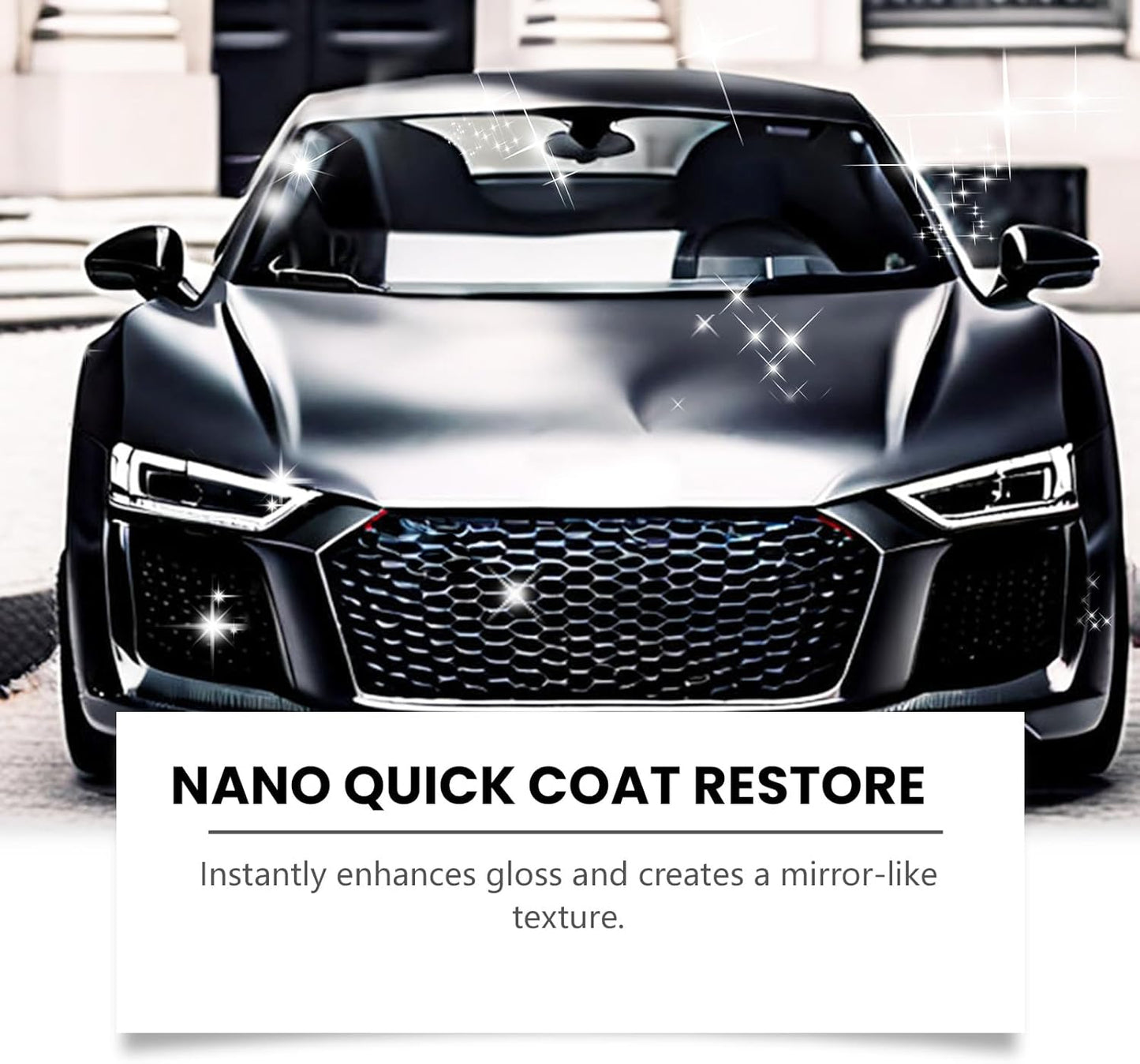 ✨Automotive Nano Coating Repair Agent - With Dust and Water Repellent Properties - Long-lasting and Durable with Gloss, Suitable for Continuous Use