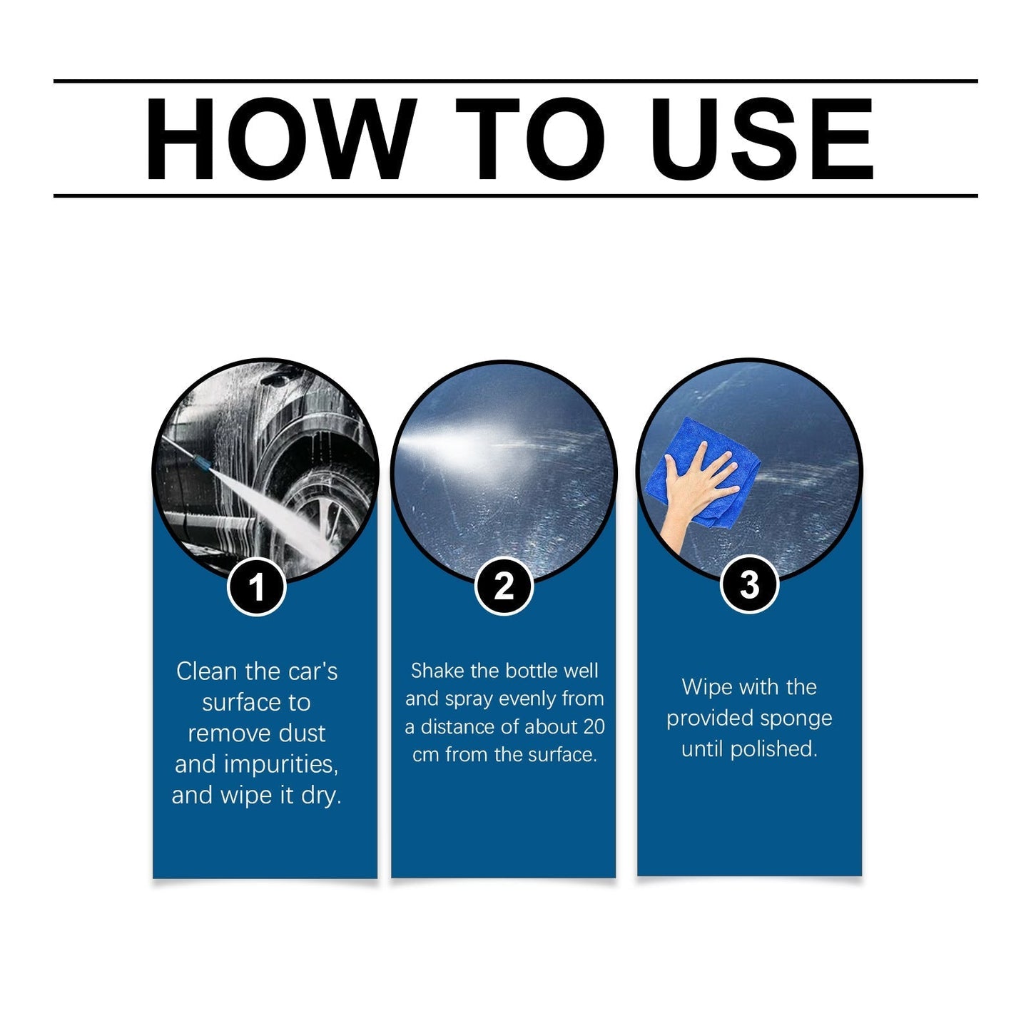 ✨Automotive Nano Coating Repair Agent - With Dust and Water Repellent Properties - Long-lasting and Durable with Gloss, Suitable for Continuous Use