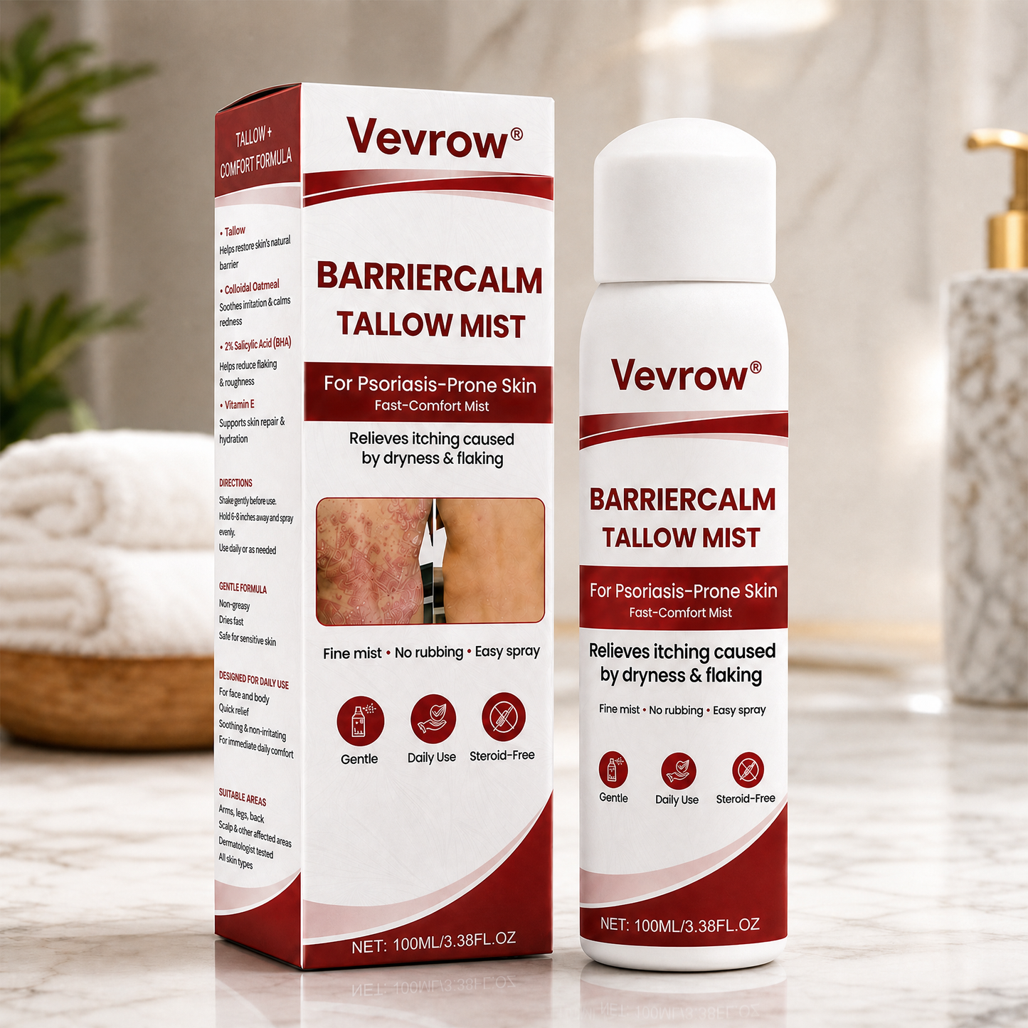 Vevrow® BarrierCalm Tallow Mist
